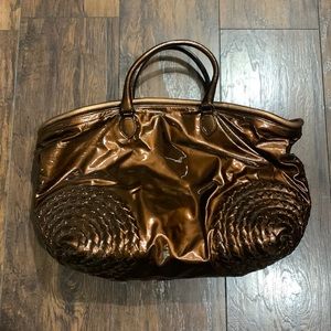 Bottega Veneta Women’s Oversize Lather Purse Handbag